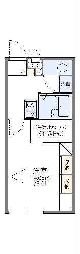 レオパレスパールアケノ第２の間取り