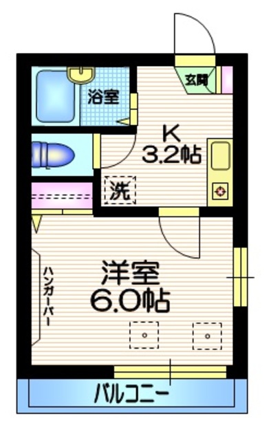 ヴィクトワール駒場の間取り