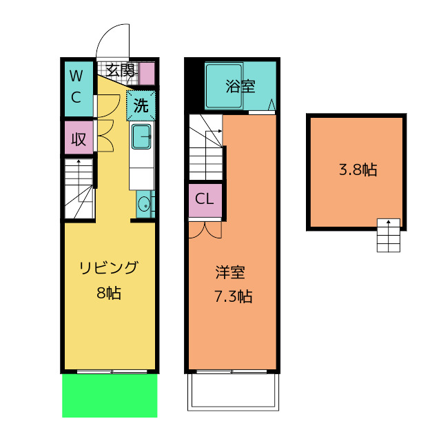 アドリアーノ長山の間取り