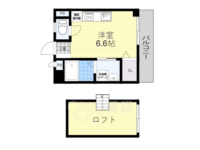 【吉永ビル鼓が滝駅前の間取り】