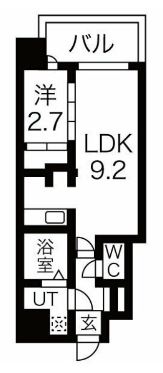 ミラージュパレス都島本通の間取り写真