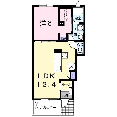 東茨城郡城里町大字石塚のアパートの間取り