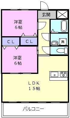 ロイヤル・ふじの間取り