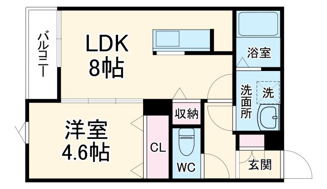 Riemon蛍池の間取り