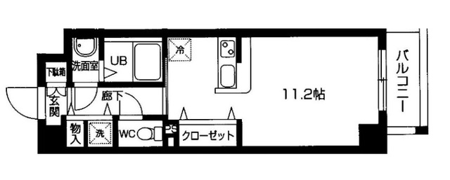 ビュークレスト小金井の間取り