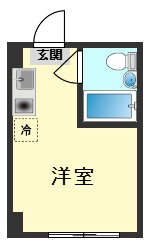 【葛飾区東新小岩のマンションの間取り】