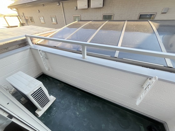 バルコニー　同マンション別部屋参考写真となります。