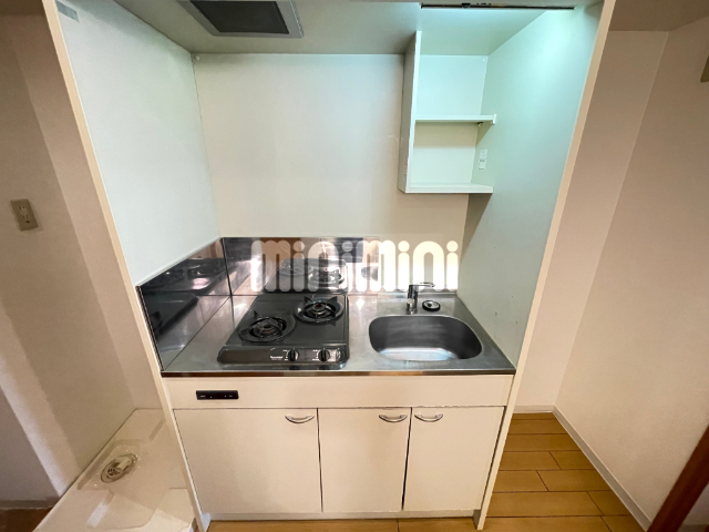 キッチン　２口コンロ付きです