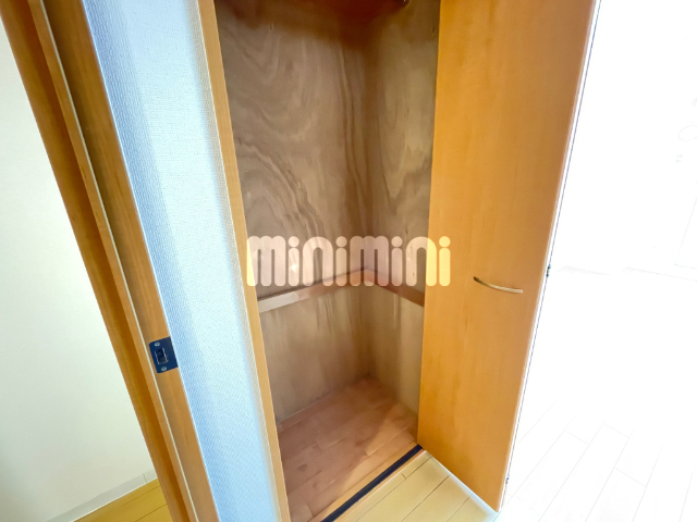 収納　クローゼット付きです