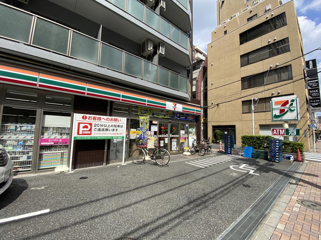 コンビニ　セブンイレブン台東4丁目店（コンビニ）まで5m