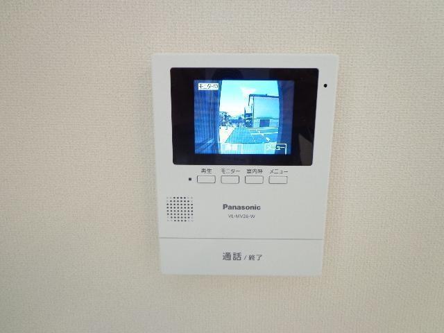 セキュリティ　モニター付きドアホン
