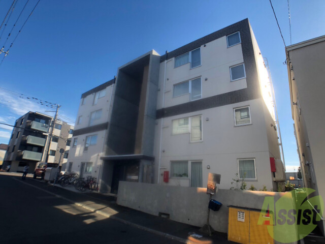 建物外観　札幌市東区本町「ブルーイング本町」