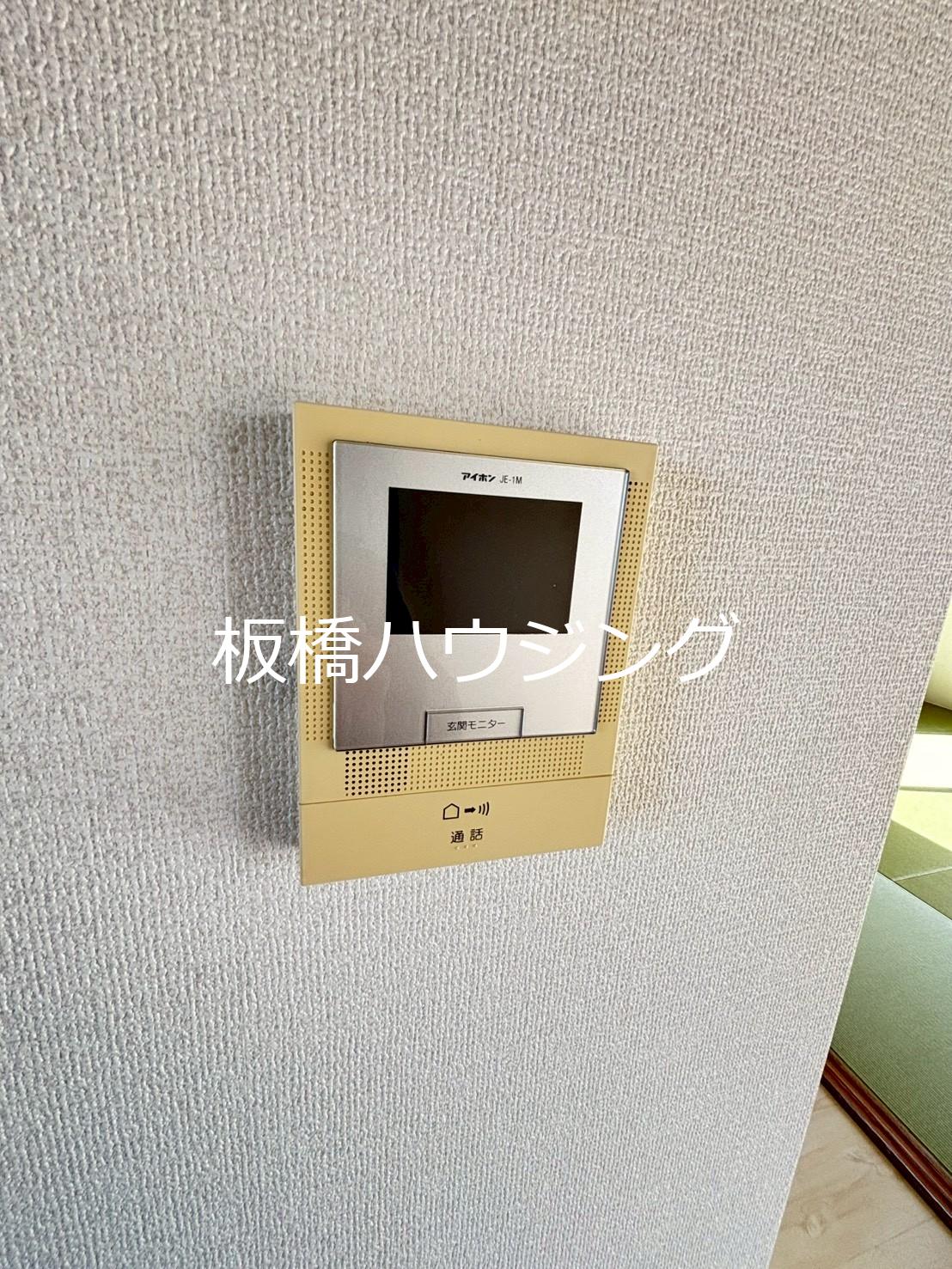 セキュリティ　TVモニター付インターフォン