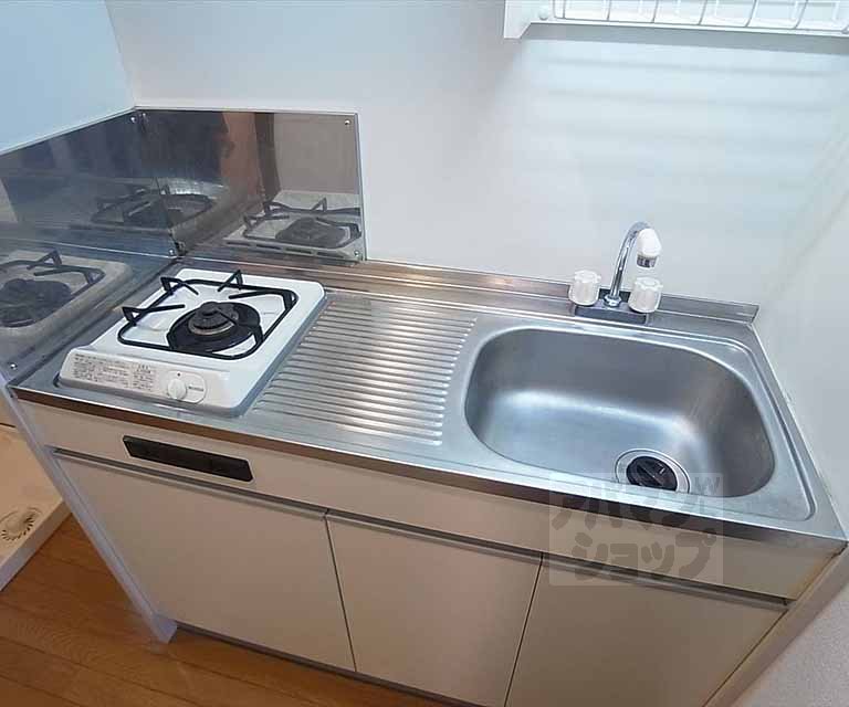 キッチン　キッチンには１口ガスコンロ付