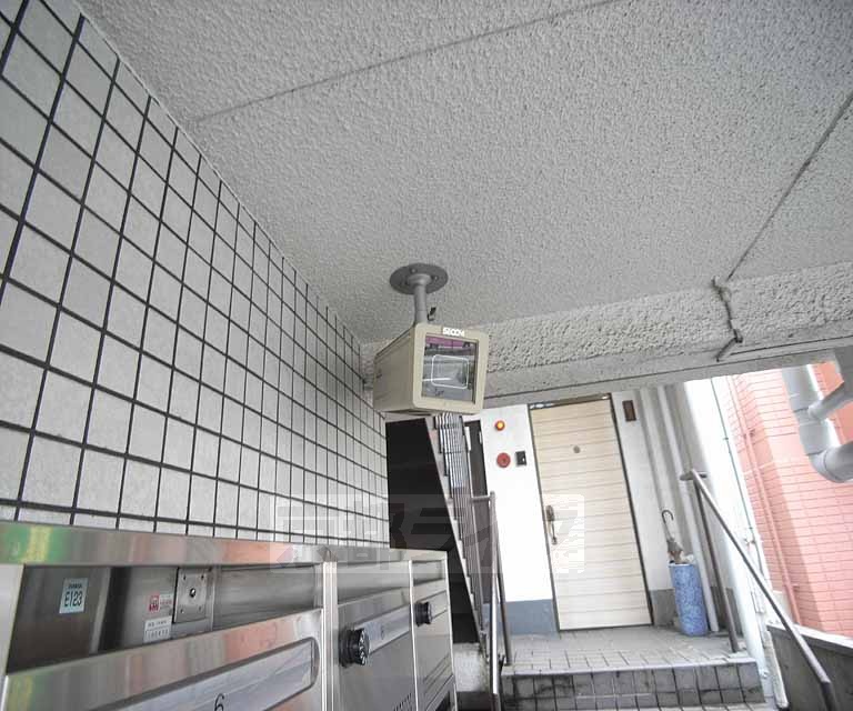 セキュリティ　防犯カメラが付いているので安心ですね。