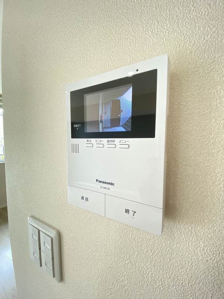 セキュリティ　モニタ付きドアホン