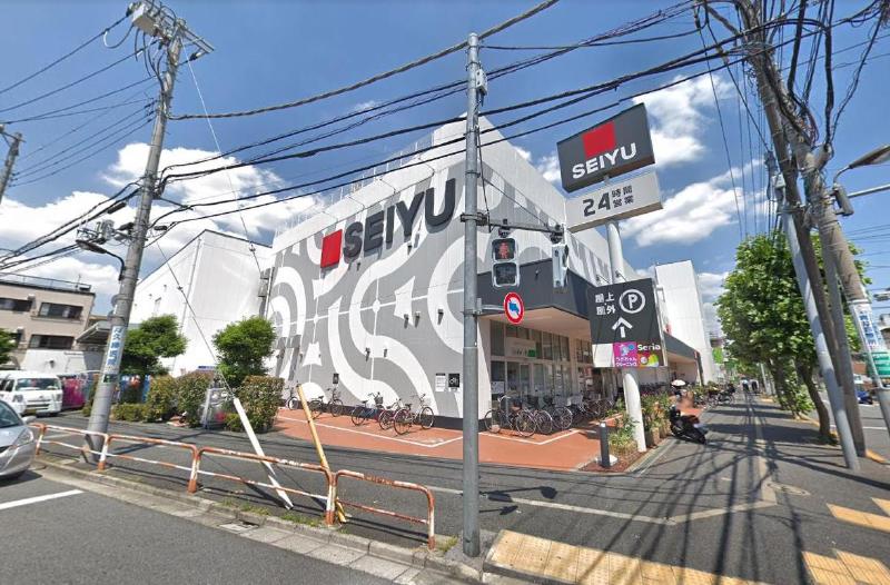 スーパー　西友 青井店（スーパー）まで550m