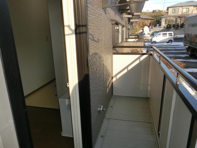 バルコニー　同タイプの写真です。