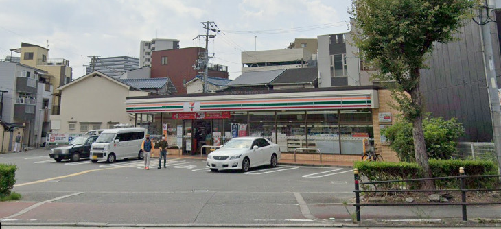 コンビニ　セブンイレブン 大阪野田6丁目店（コンビニ）まで396m