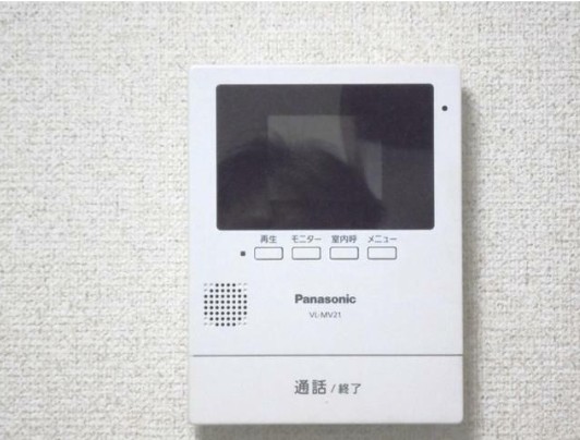 セキュリティ　モニター付きインターフォン