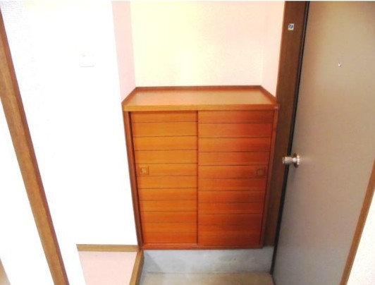 玄関　シューズボックス付き玄関