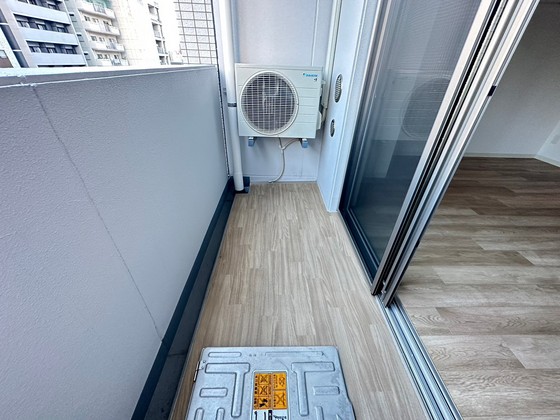 バルコニー　※別部屋の写真です