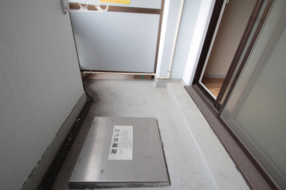 バルコニー　※別部屋の写真です