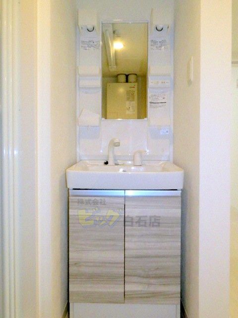 洗面設備　シャンプードレッサー完備しています♪