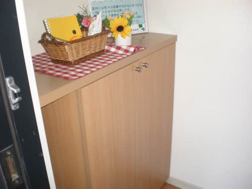 玄関　インテイリアは含みません。