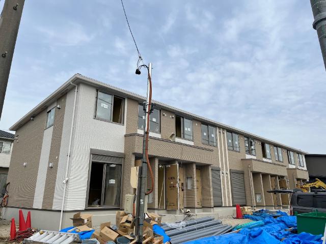 建物外観　建築現場