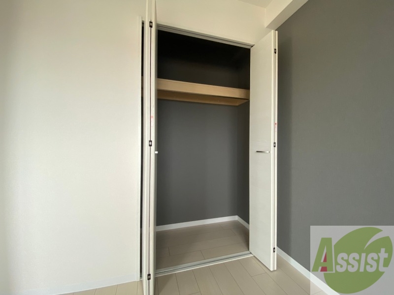 収納　収納です。寝室もすっきり片付きますよ～！