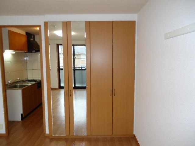 収納　十分な収納スペースがあります