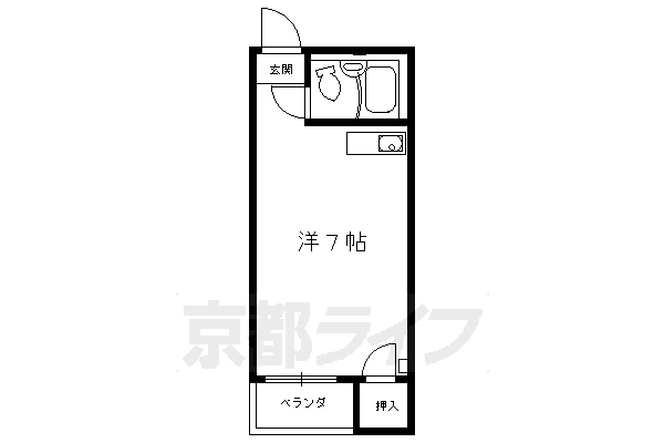 M’s太秦の間取り写真