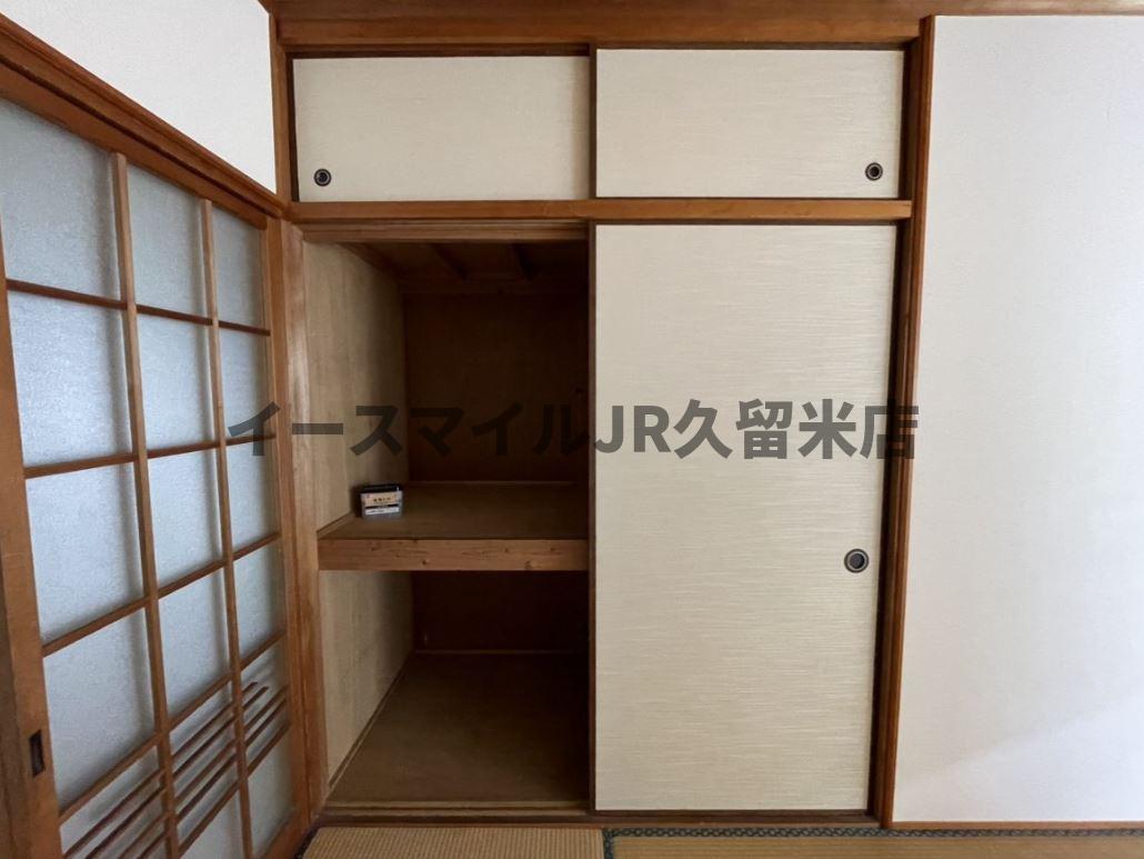 収納　収納スペース豊富です