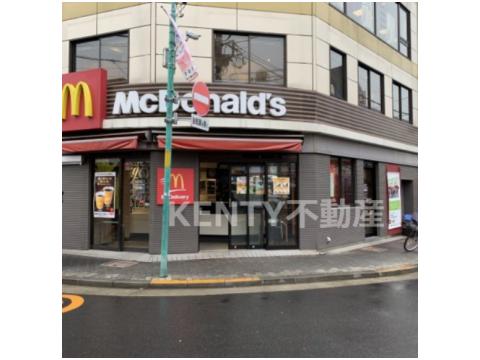 飲食店　マクドナルド 下丸子店（飲食店）まで206m