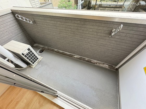 バルコニー　※別部屋の写真です