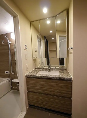 洗面設備　同タイプ部屋　参考写真です