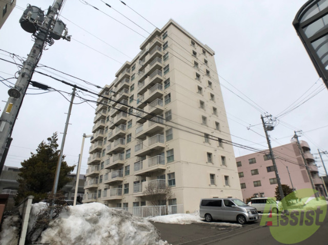 建物外観　札幌市北区新琴似７条「アルファヒル麻生」