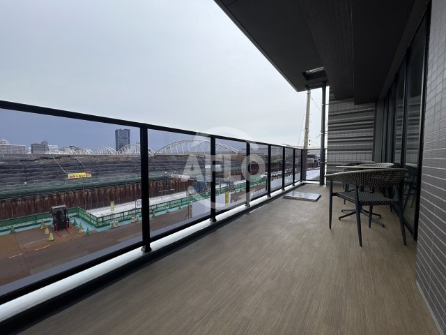 バルコニー　ジオエント梅田北リバーフロント