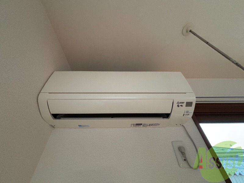 その他設備　エアコンが備わっているので暑い日でも快適に過ごせます。