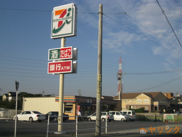 コンビニ　セブンイレブン日進野方町稲荷店（コンビニ）まで617m