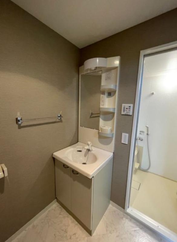 洗面設備　同物件内別号室のお写真になります