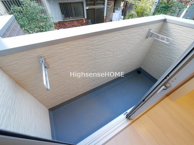 バルコニー　落ち着いた時間を過ごせるバルコニーです