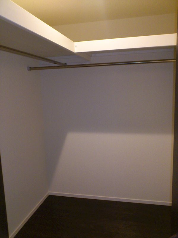 収納　ウォークインクローゼット