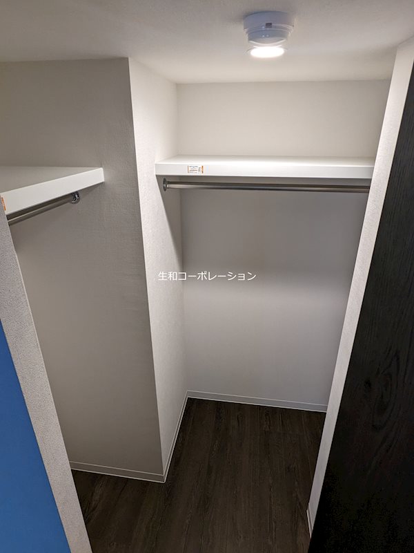 収納　ウォークインクローゼット♪