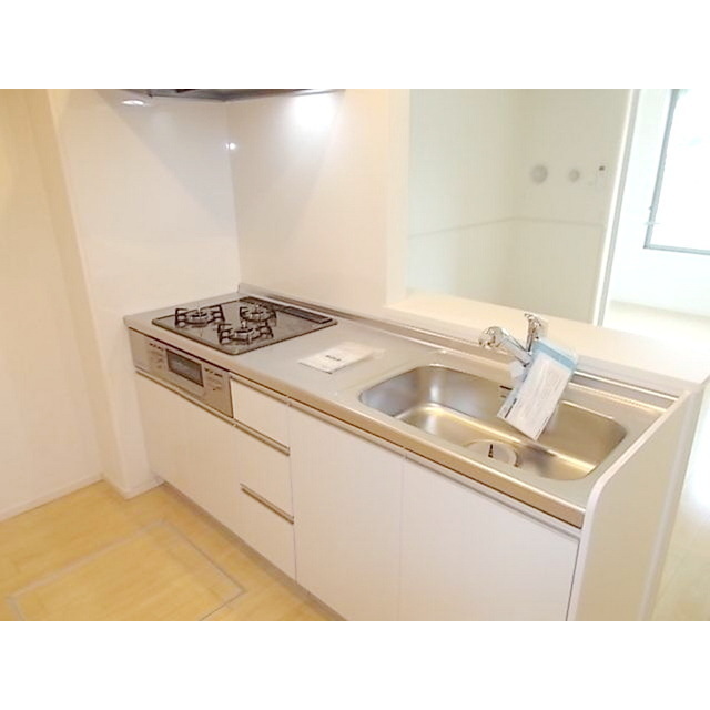 キッチン　キレイにメンテナンスされています