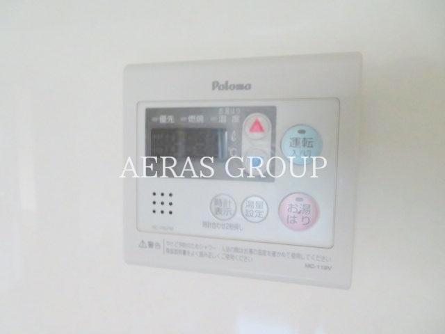 その他設備　給湯モニター（参考写真）