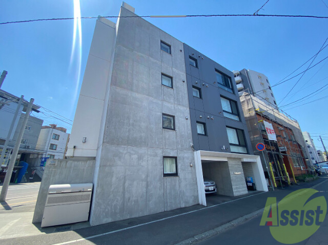 建物外観　札幌市中央区宮の森２条「ブランシャール宮の森」