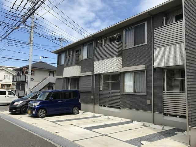 駐車場　駐車場があるので、車を買う予定の方も安心です