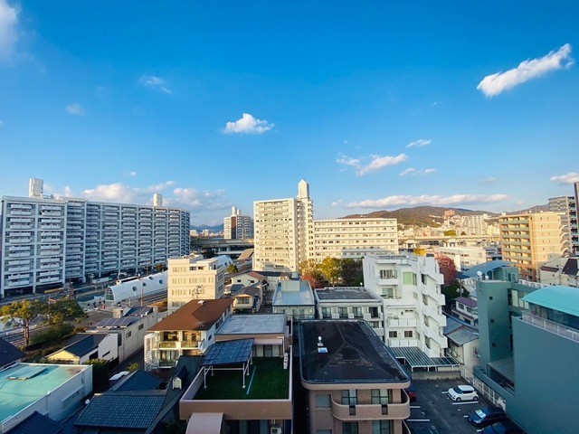 眺望　写真は違う号室です。